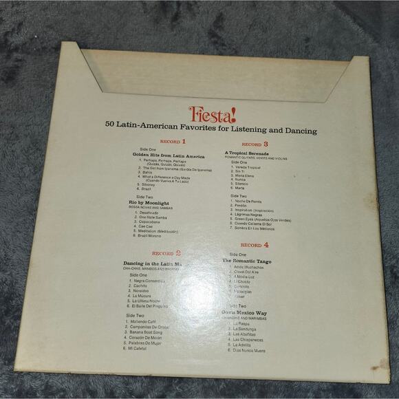 BLACK FRIDAY SALE VTG Fiesta! Latin American Music Vinyl 1968, Reader's Digest - Picture 8 of 13